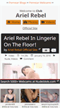 Mobile Screenshot of clubarielrebel.com